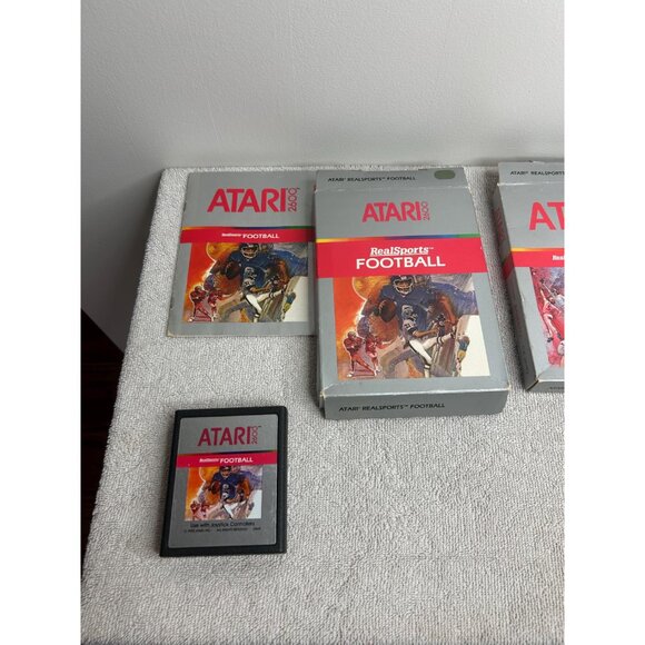 Atari 2600 Tested games football and baseball sports video game vintage retro - Picture 4 of 4